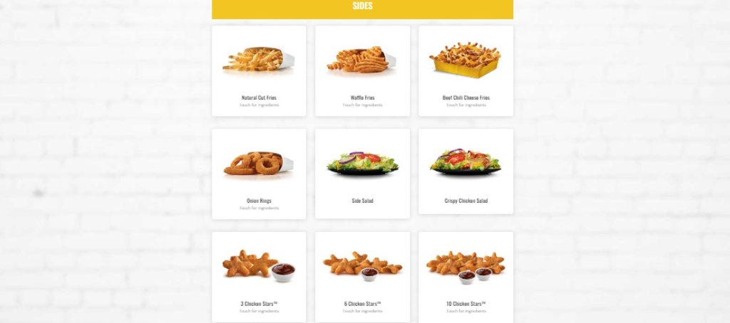 Carl's Jr Menu